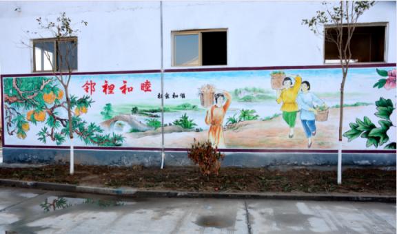 榕江乡镇文化墙 乡风文明焕发新活力