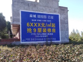 榕江墙体广告的好处