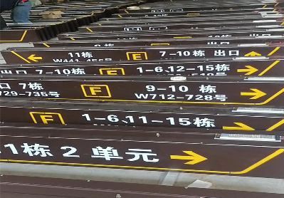 榕江广告标识中，常见的几种安装方式。